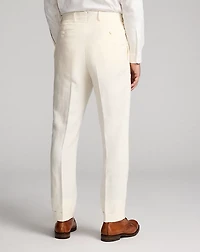 Slim Fit Silk-Linen Suit Trouser