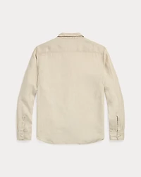 Linen Herringbone Twill Workshirt