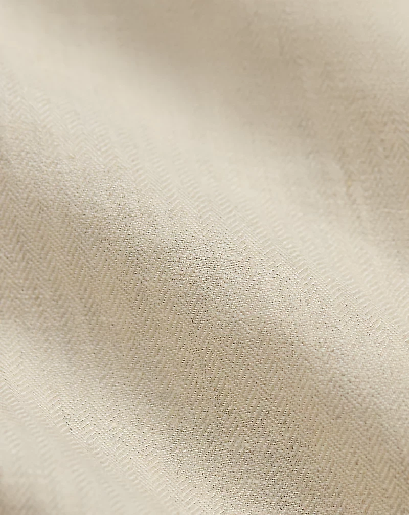 Linen Herringbone Twill Workshirt