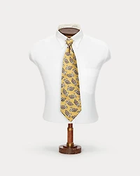 Handmade Print Silk Jacquard Tie