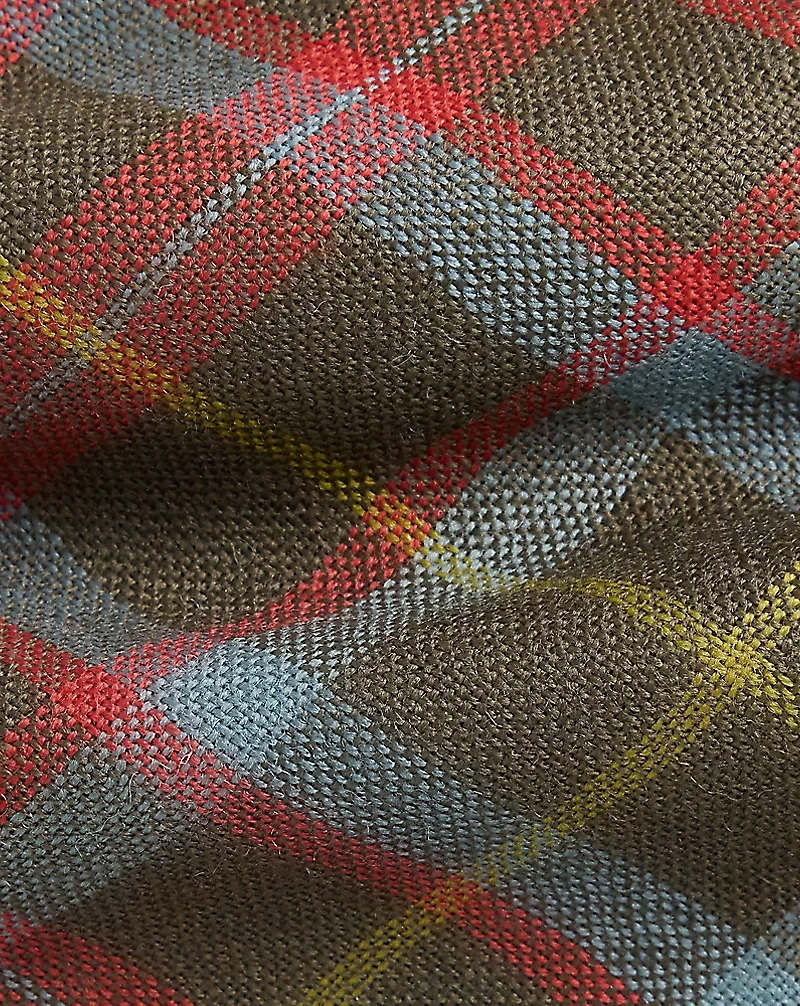 Handmade Plaid Wool Tie