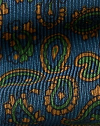 Paisley Silk Twill Bow Tie