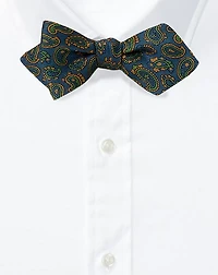 Paisley Silk Twill Bow Tie