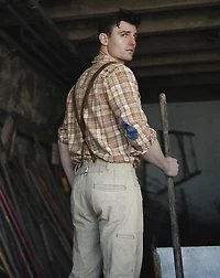 Engineer Fit Striped Twill Pant