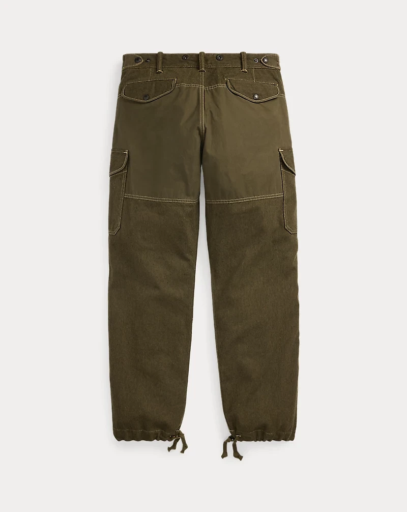 Regiment Fit Paneled Twill Cargo Pant