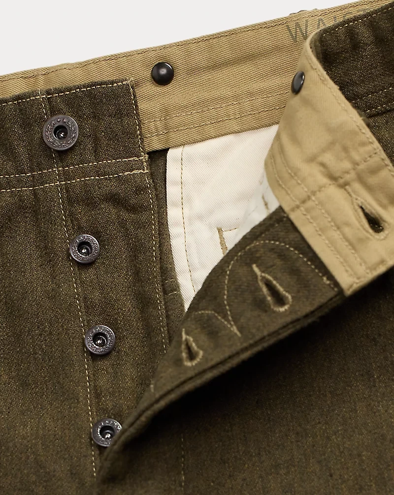 Regiment Fit Paneled Twill Cargo Pant