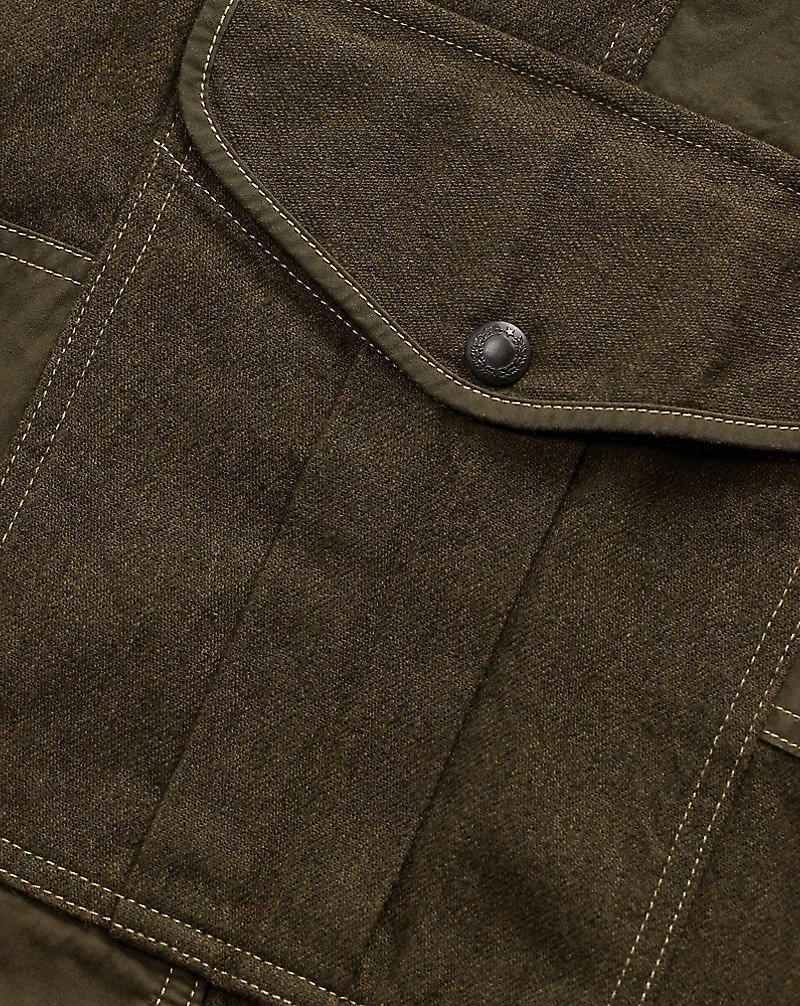 Regiment Fit Paneled Twill Cargo Pant