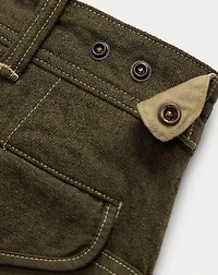 Regiment Fit Paneled Twill Cargo Pant