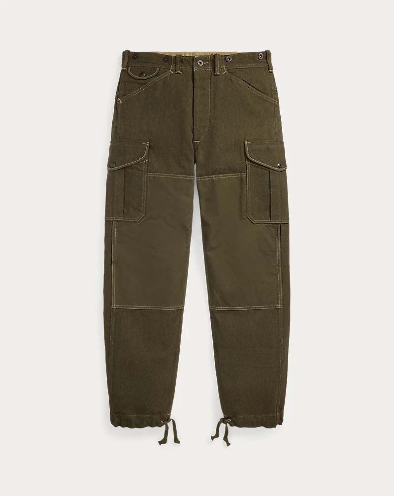 Regiment Fit Paneled Twill Cargo Pant