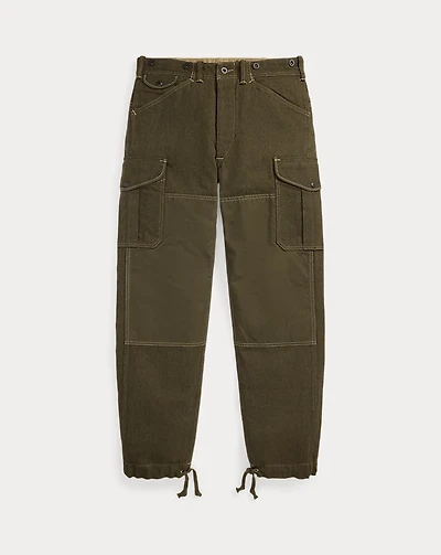 Regiment Fit Paneled Twill Cargo Pant