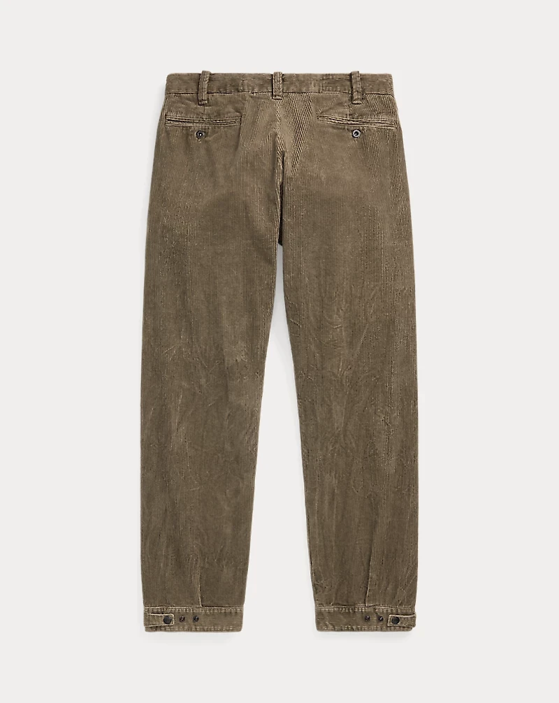 Pleated Corduroy Pant