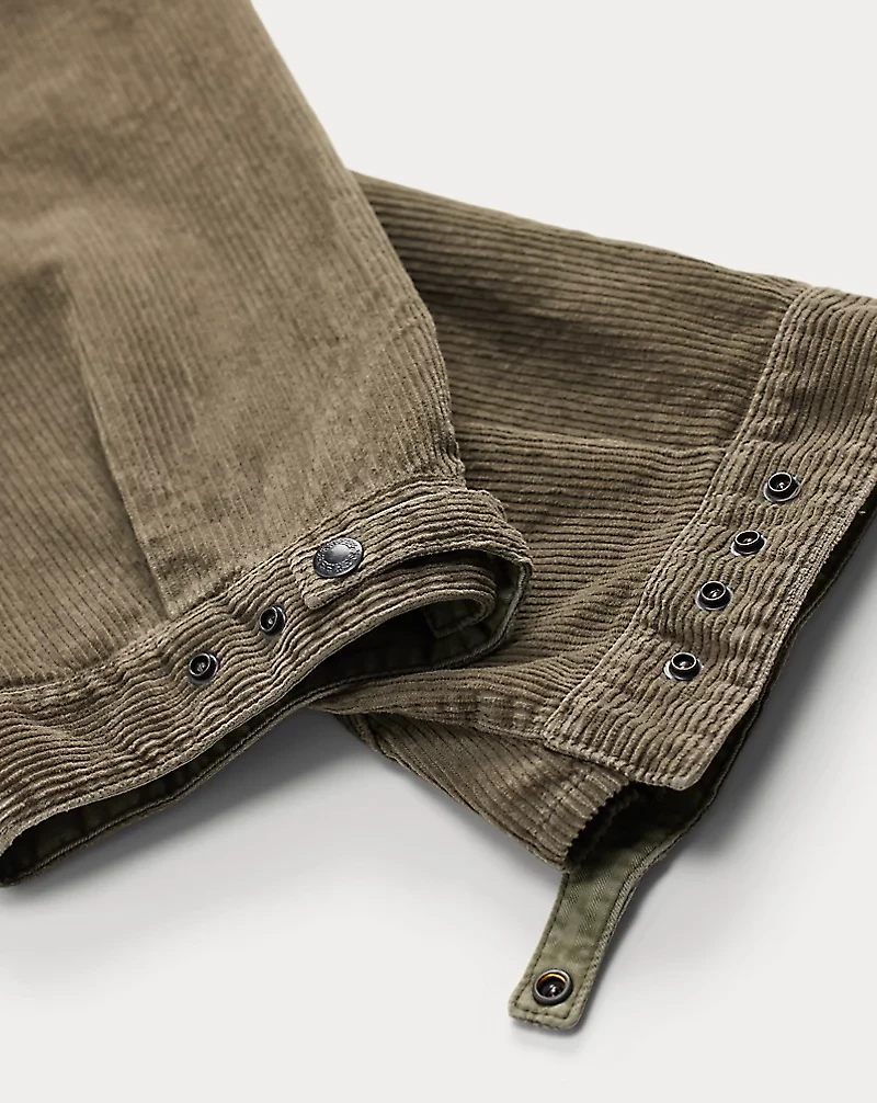 Pleated Corduroy Pant
