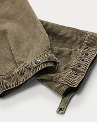 Pleated Corduroy Pant