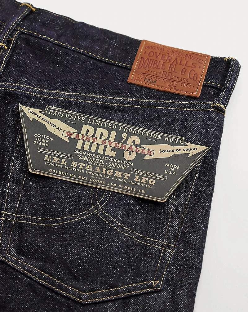 Limited-Edition Straight Rigid Jean