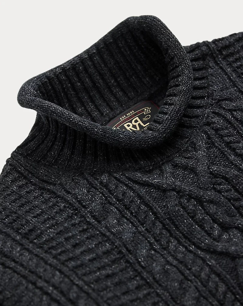 Cotton-Wool Rollneck Sweater