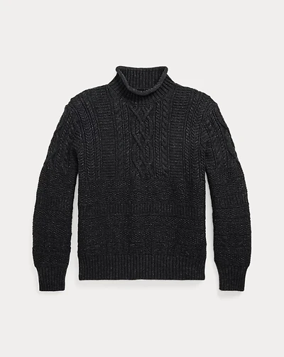 Cotton-Wool Rollneck Sweater