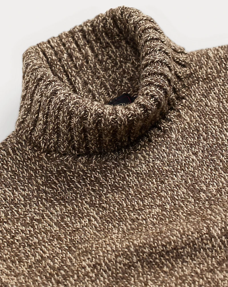 Marled Turtleneck Sweater
