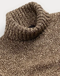 Marled Turtleneck Sweater