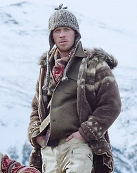 Aran-Knit Earflap Cap