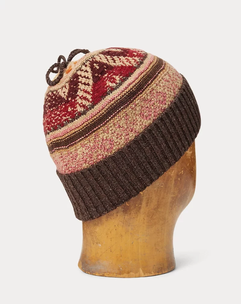 Jacquard-Knit Wool-Blend Watch Cap