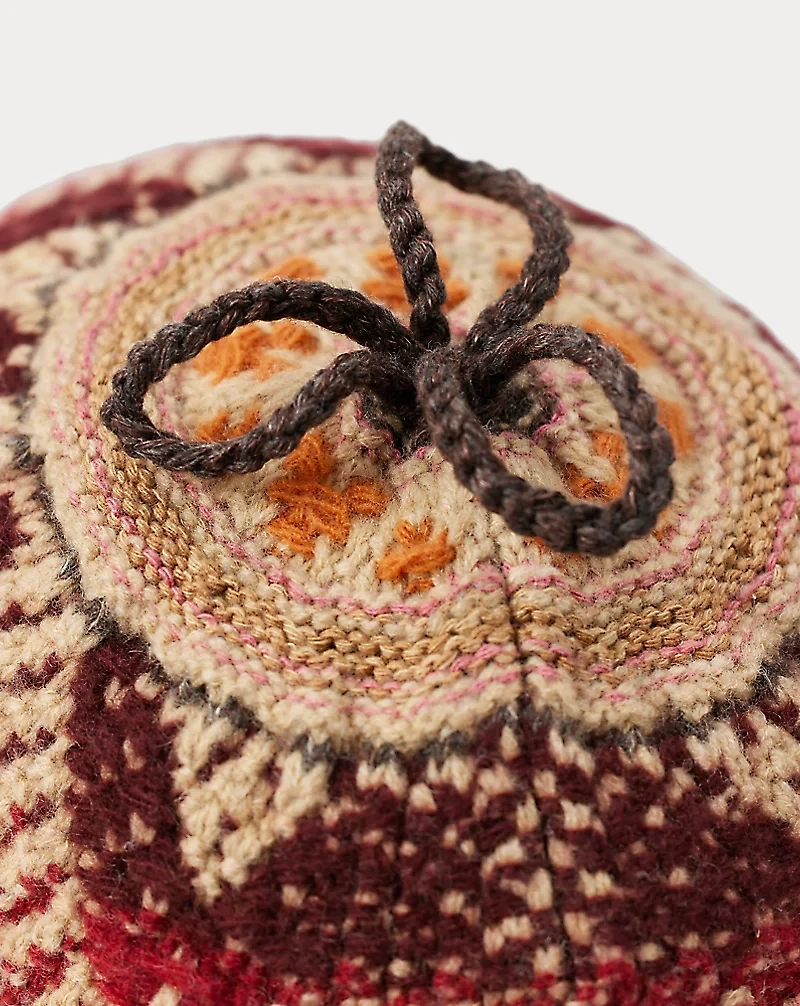Jacquard-Knit Wool-Blend Watch Cap