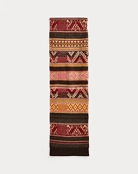 Jacquard-Knit Wool-Blend Scarf