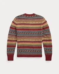 Wool-Blend Henley Sweater