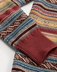 Wool-Blend Henley Sweater