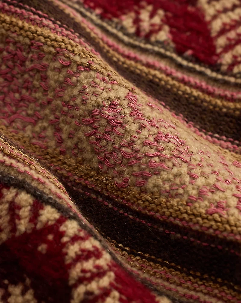 Wool-Blend Shawl-Collar Cardigan