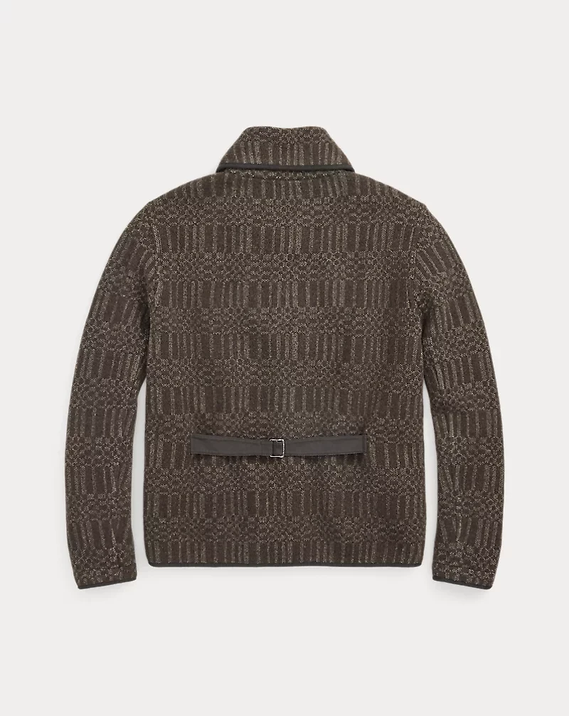 Wool-Cashmere Sweater Jacket