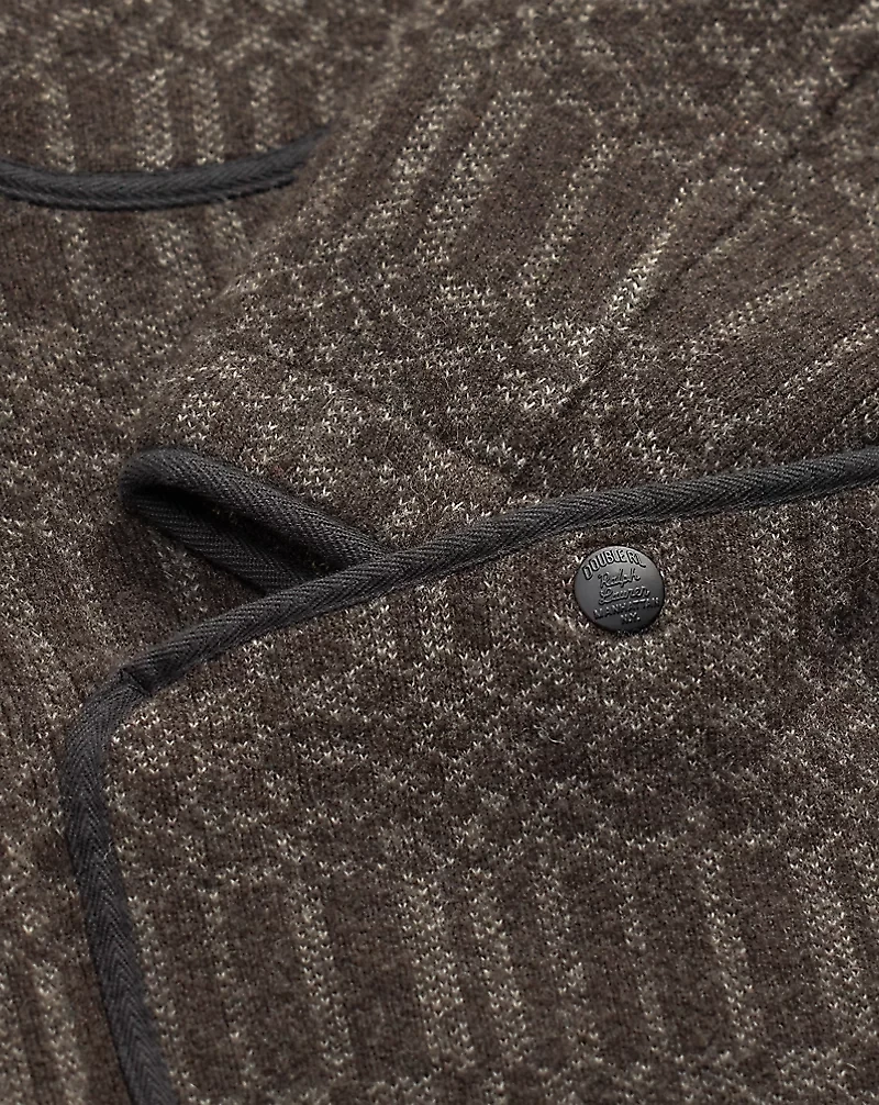 Wool-Cashmere Sweater Jacket