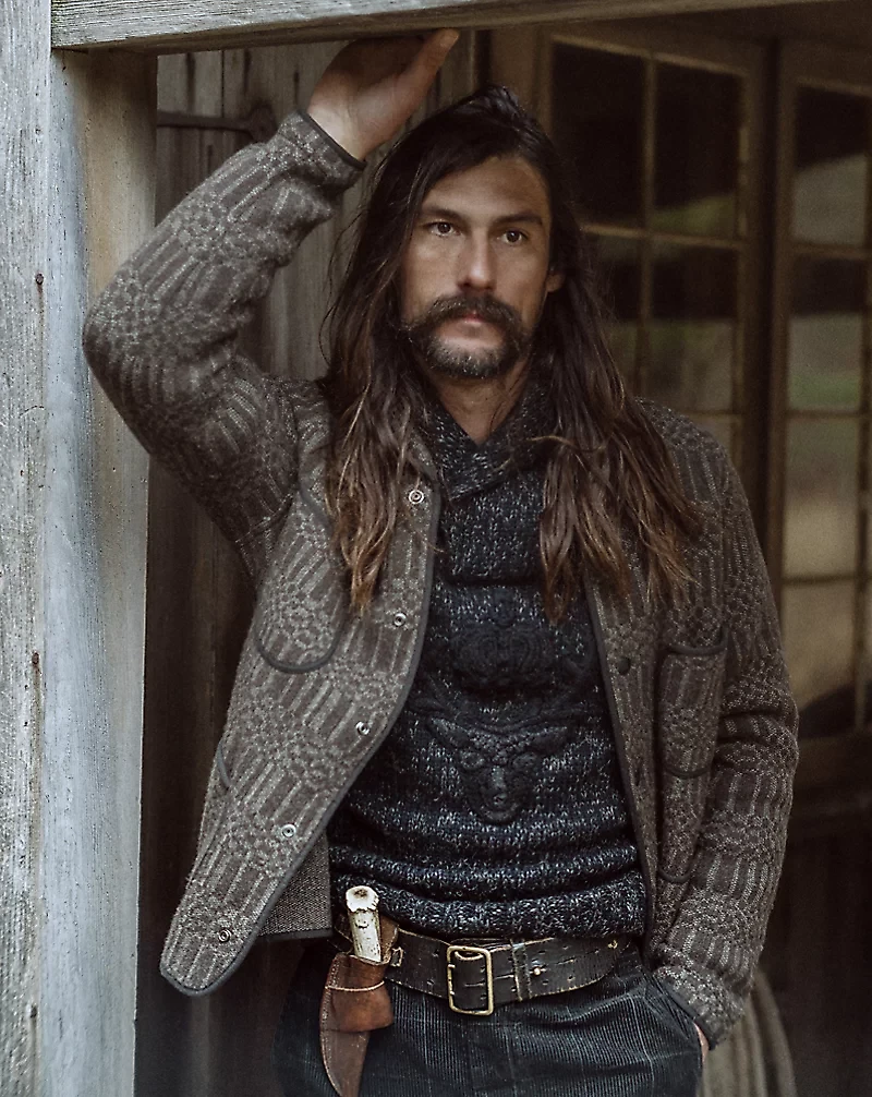 Wool-Cashmere Sweater Jacket