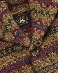 Fair Isle Wool Cardigan