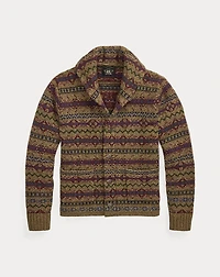 Fair Isle Wool Cardigan