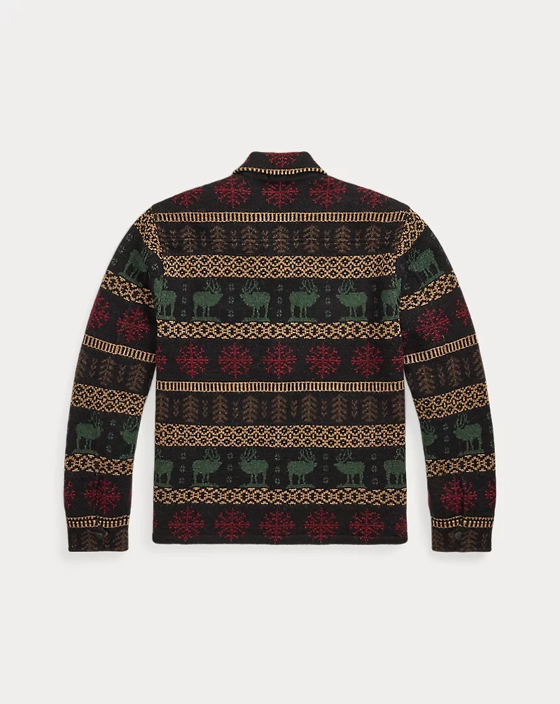 Wool Overshirt Sweater