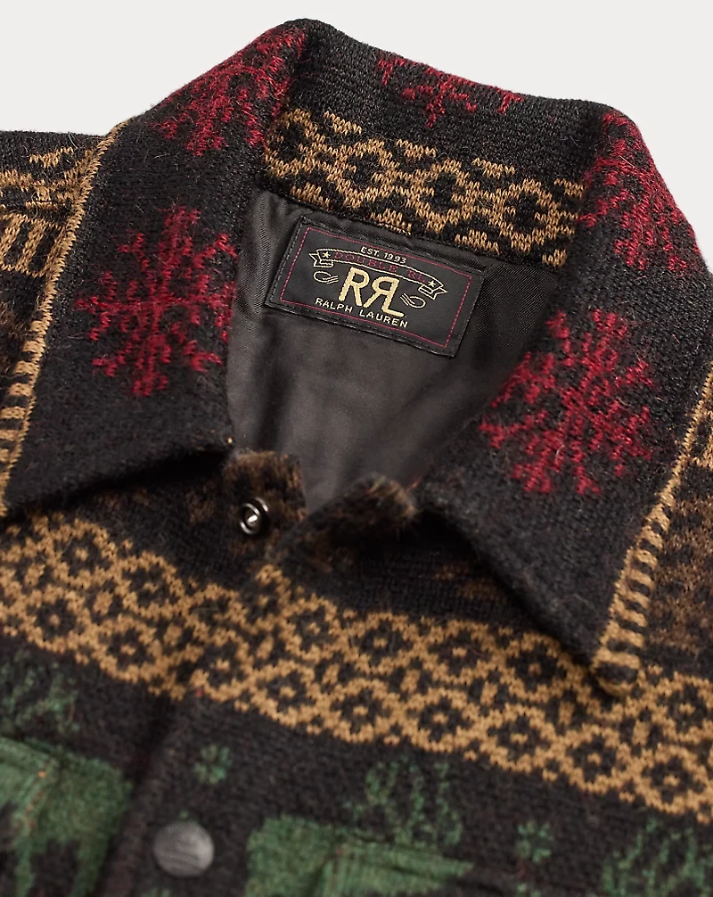 Wool Overshirt Sweater