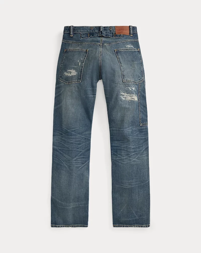 Straight Fit Brayton Distressed Jean