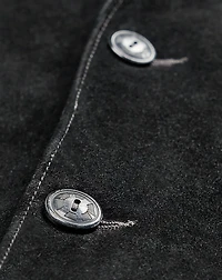 Suede Bomber Jacket