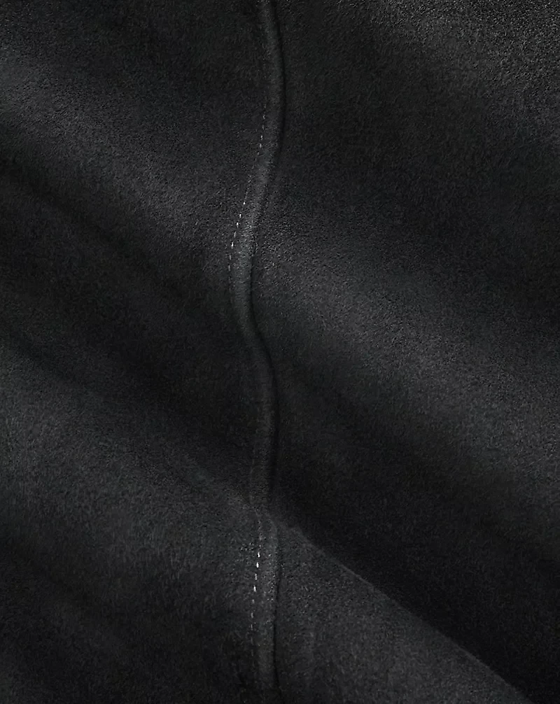 Suede Bomber Jacket