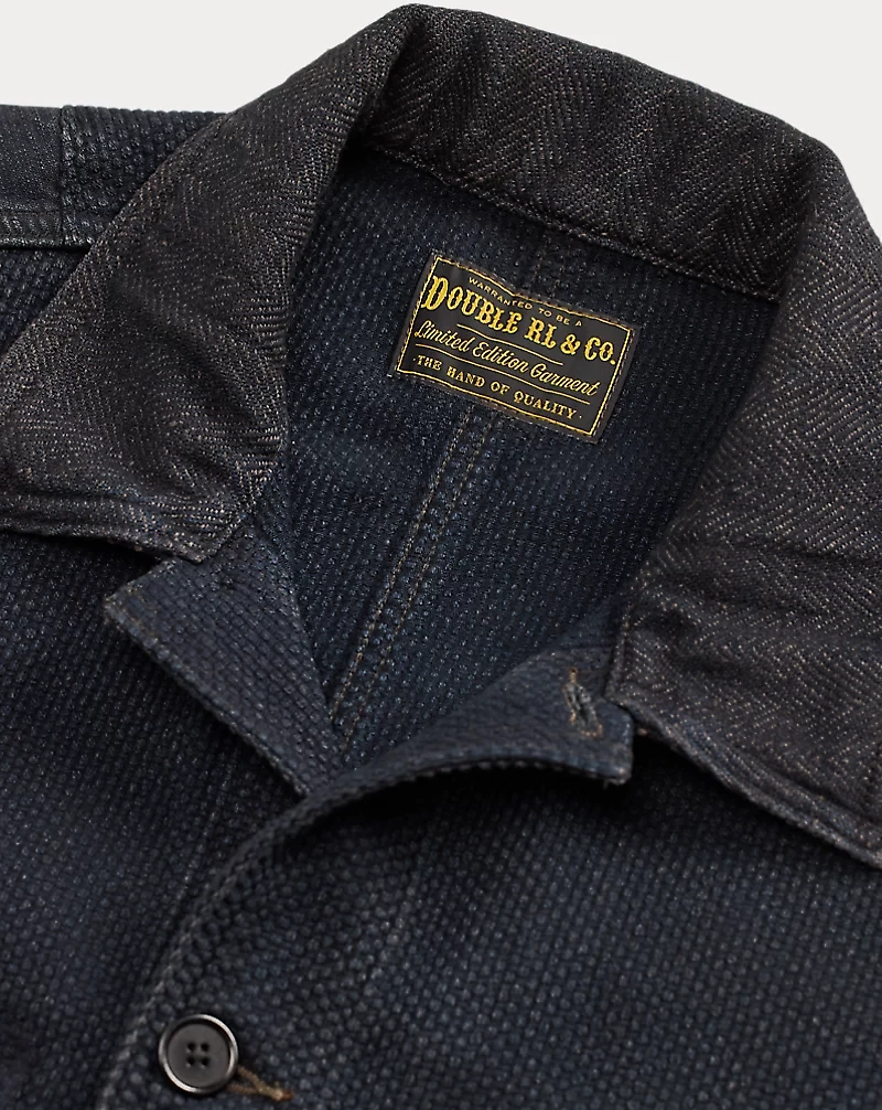 Limited-Edition Indigo Patchwork Jacket