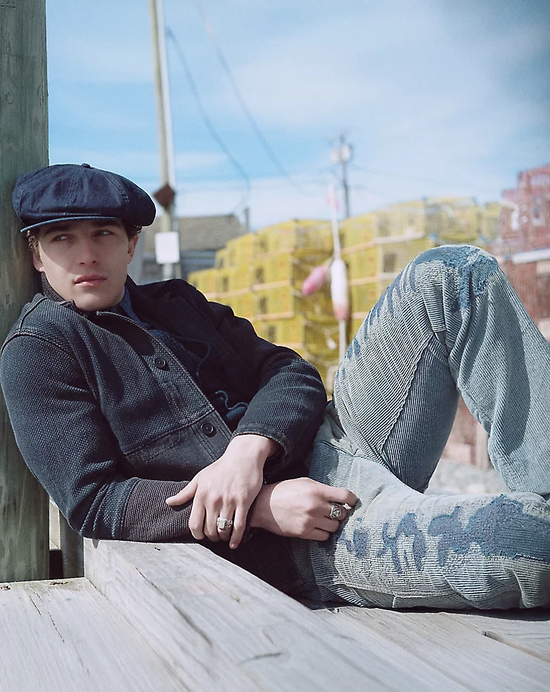 Limited-Edition Indigo Patchwork Jacket