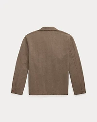 Striped Jaspé Herringbone Jacket