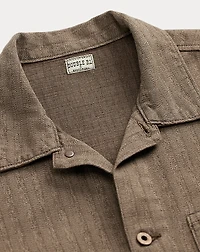 Striped Jaspé Herringbone Jacket