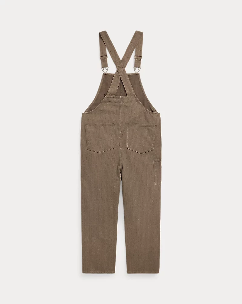Striped Jaspé Herringbone Overall