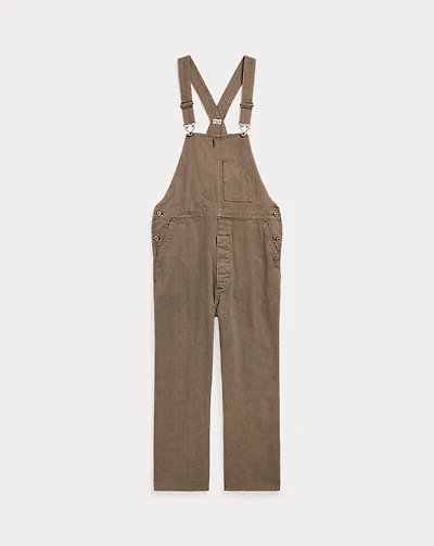 Striped Jaspé Herringbone Overall