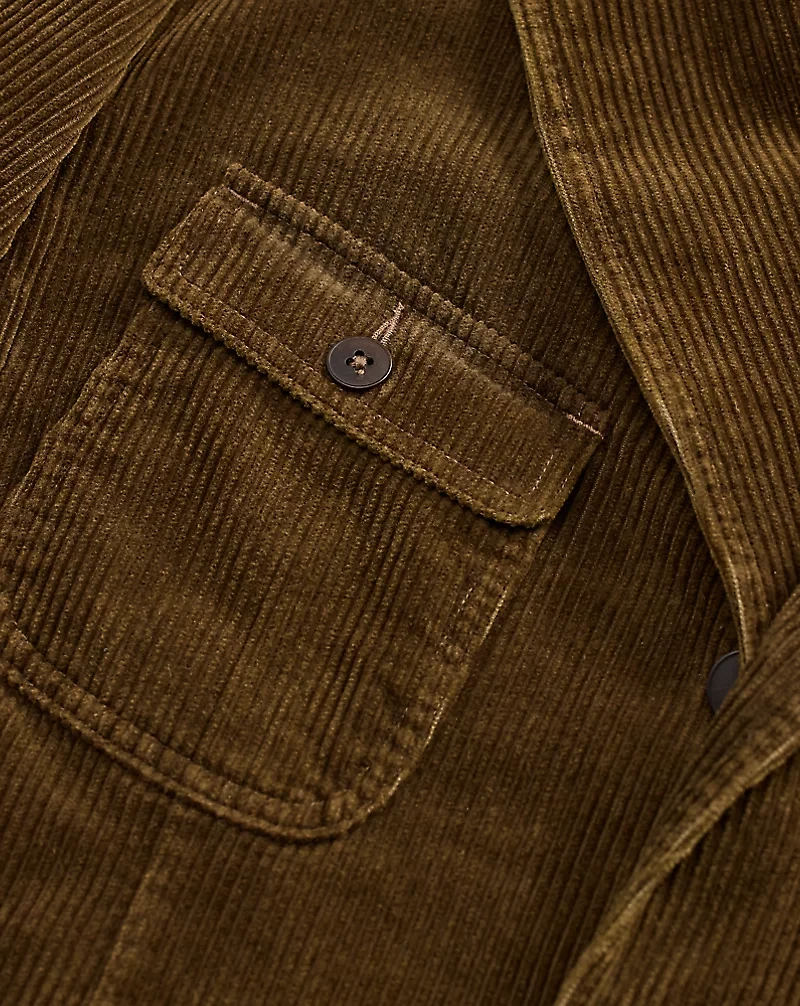 Unconstructed Corduroy Sport Coat