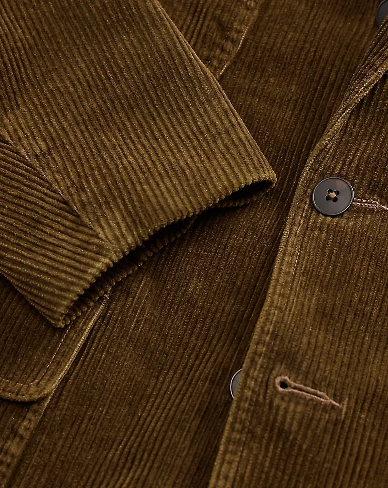 Unconstructed Corduroy Sport Coat