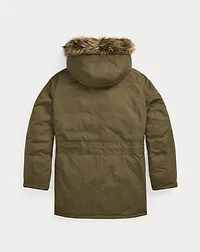Faux-Fur-Trim Parka