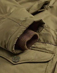 Faux-Fur-Trim Parka