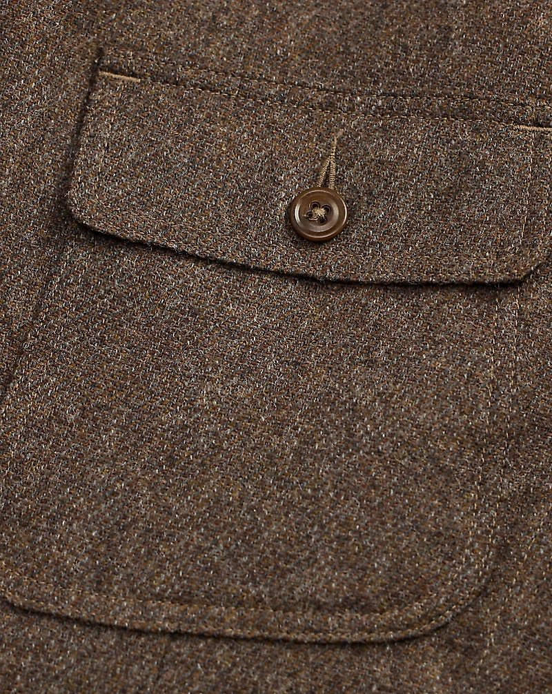 Unconstructed Wool-Blend Sport Coat